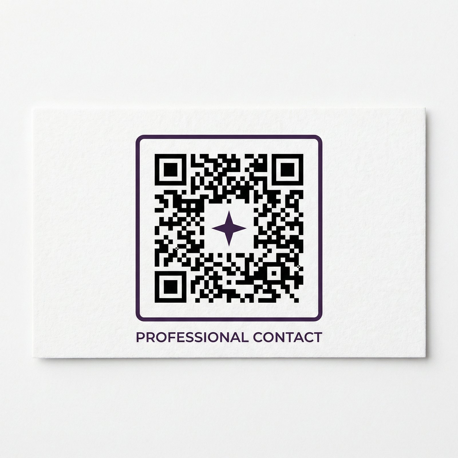 明星模特商务二维码